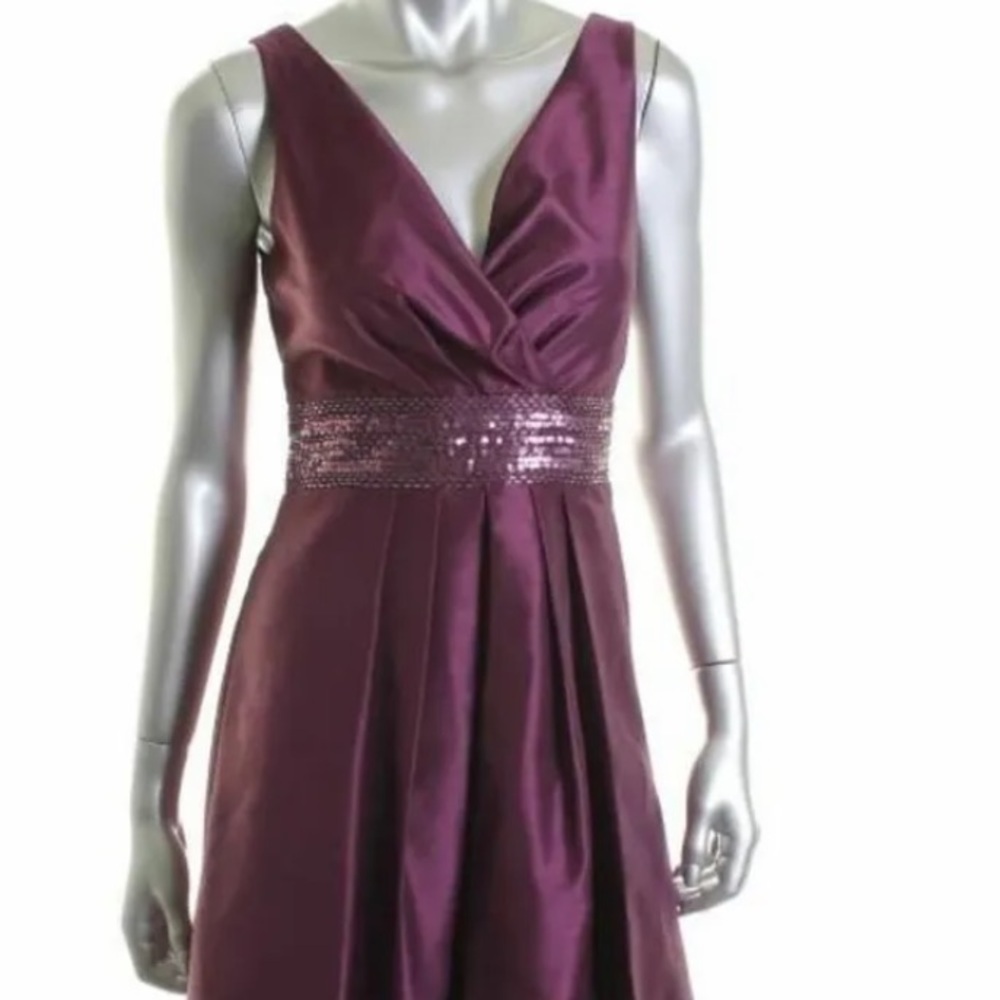 JS boutique purple dress size 14 party wedding guest